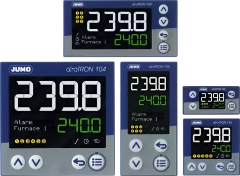 JUMO FRANCE - JUMO diraTRON 132 (Format 48x24 mm)