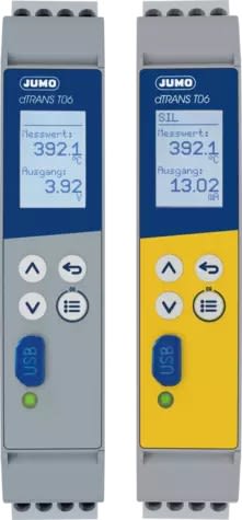 JUMO FRANCE - Convertisseur de mesure multifonction pour enregistrement de signaux