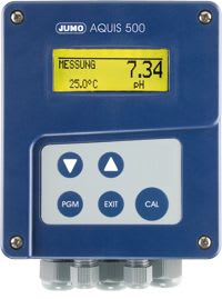 JUMO REGULATION - Regulateur-convertisseur de mesure a microprocesseur pour pH, Redox, Ammoniac et