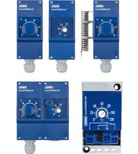 JUMO REGULATION - Thermostat heatTHERM-AT-2 Pour montage en saillie Connecteur : PUSH-IN