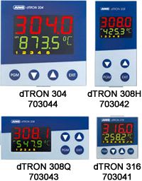 JUMO REGULATION - Régulateur compact avec fonction programme dTRON 316 Format : 48x48mm (profondeu