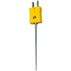 JUMO FRANCE - Thermocouple chemisé avec connecteur Element : 1 X NiCr-Ni K Temp de t