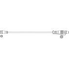 Chromex - Rac élec Rallonge P&L B L:1M 230VAC Int/Ext Cb Bl