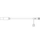 Chromex - Rac élec Câble d'alim. Connec 230VAC Int/Ext Cb Bl