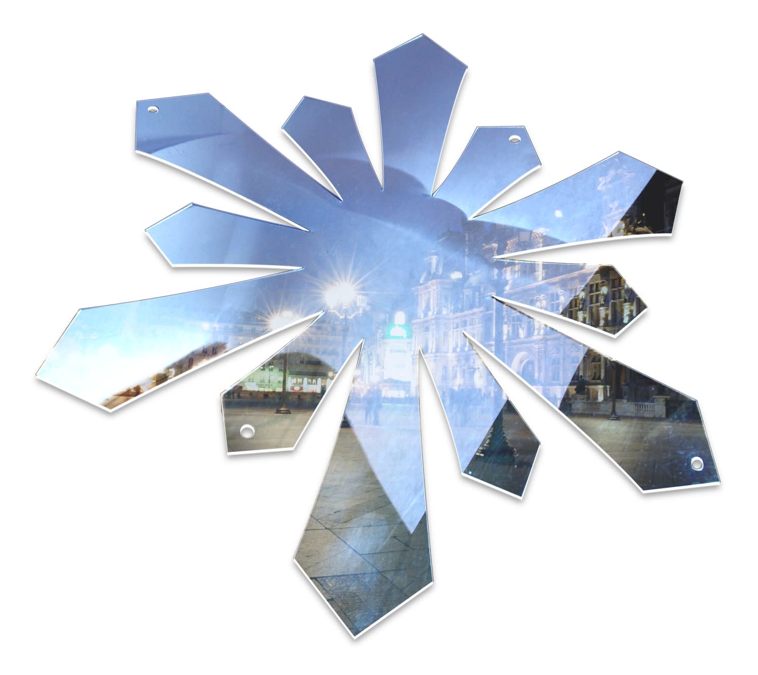 Chromex - Kit de 10 Eclats miroir 215x