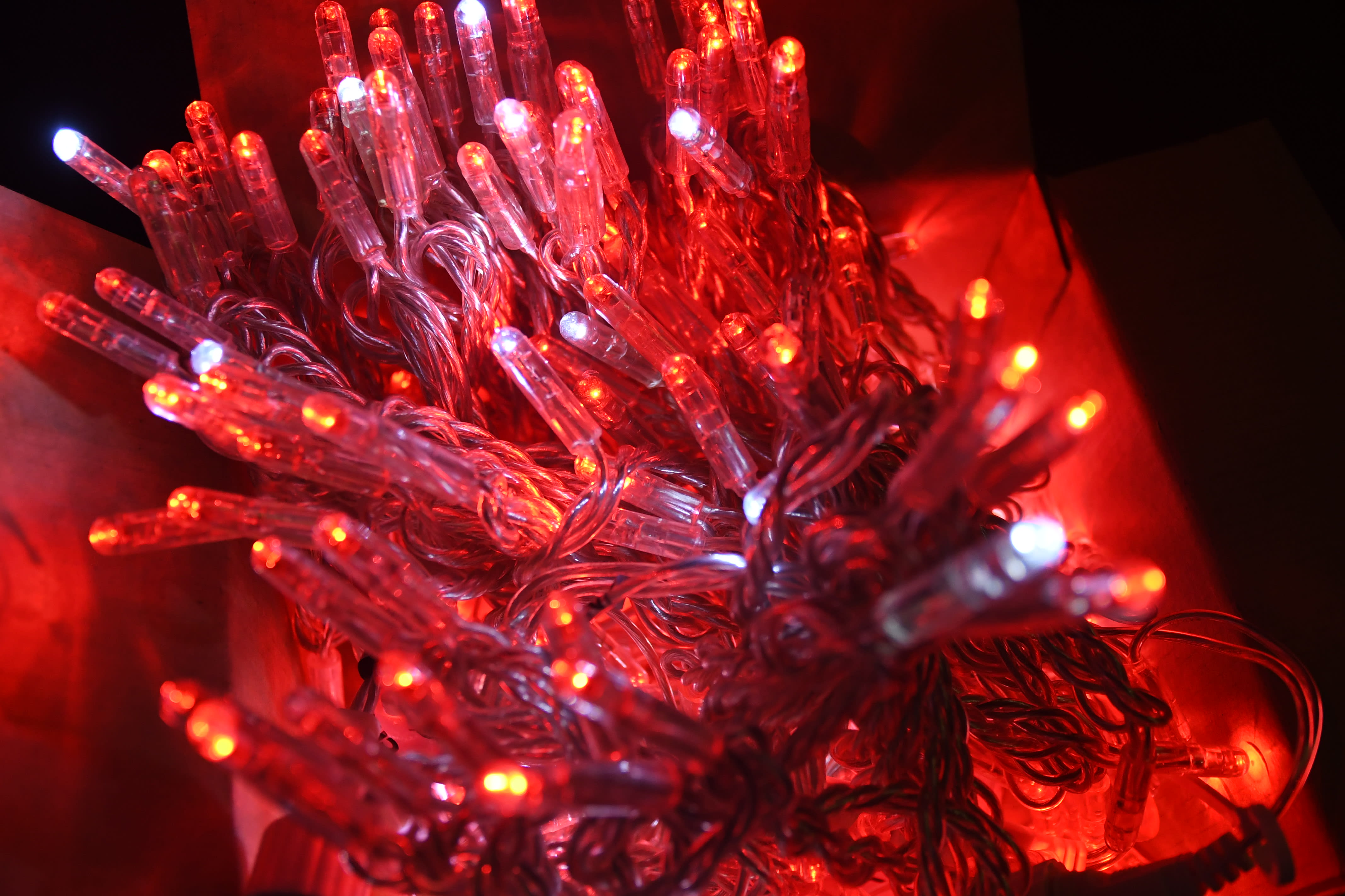 Chromex - Guirl.  L:20M BF&RG 200 LED 20% Scint.