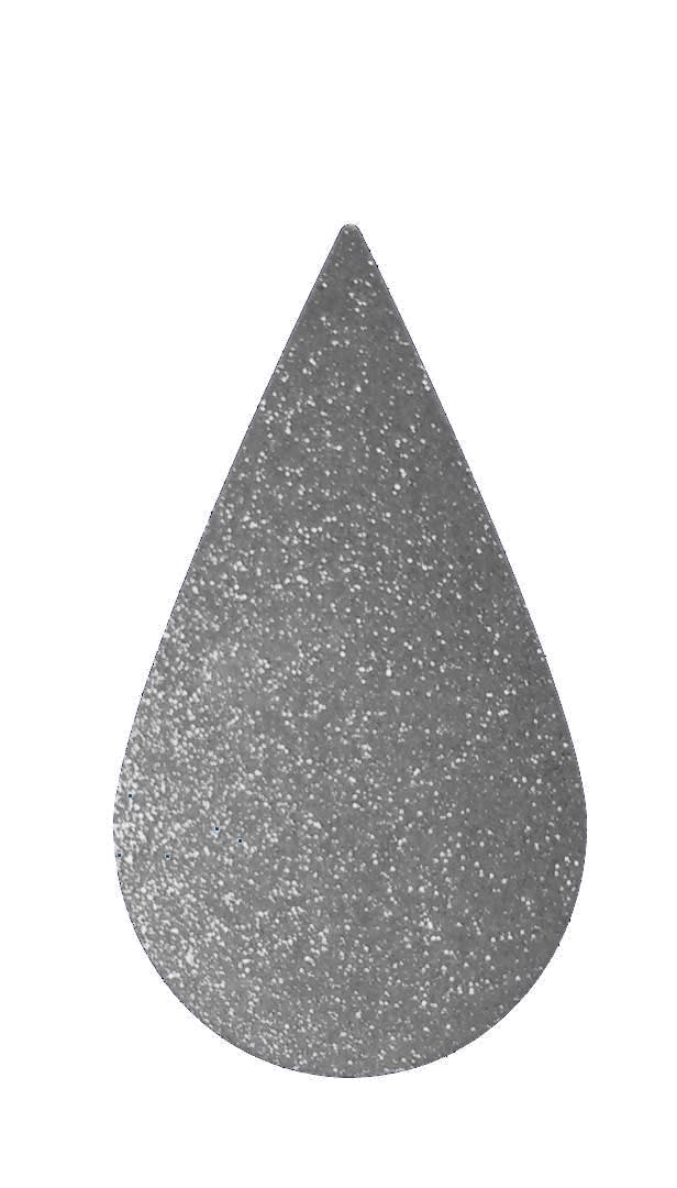 Chromex - Lot de 5 Gouttes argent 1