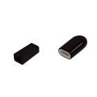 Chromex - Lot de 10 embouts Noir pour cable HO5RNH2-F