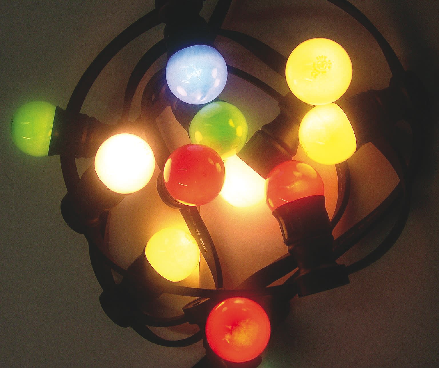 Chromex - Guirl. Guinguette L:50M 200 Douilles B22