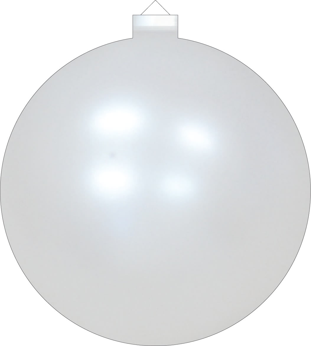Chromex - Déco Diu Boule Perle Nacre Ø400MM
