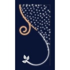 Chromex - Décor 2DTC Alizée BC L:1 H:2m