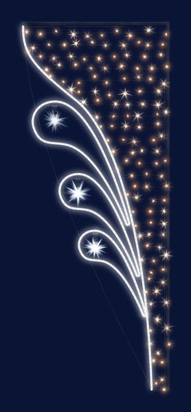 Chromex - Décor 2DTC Ambre BC L:1 H:2,5m