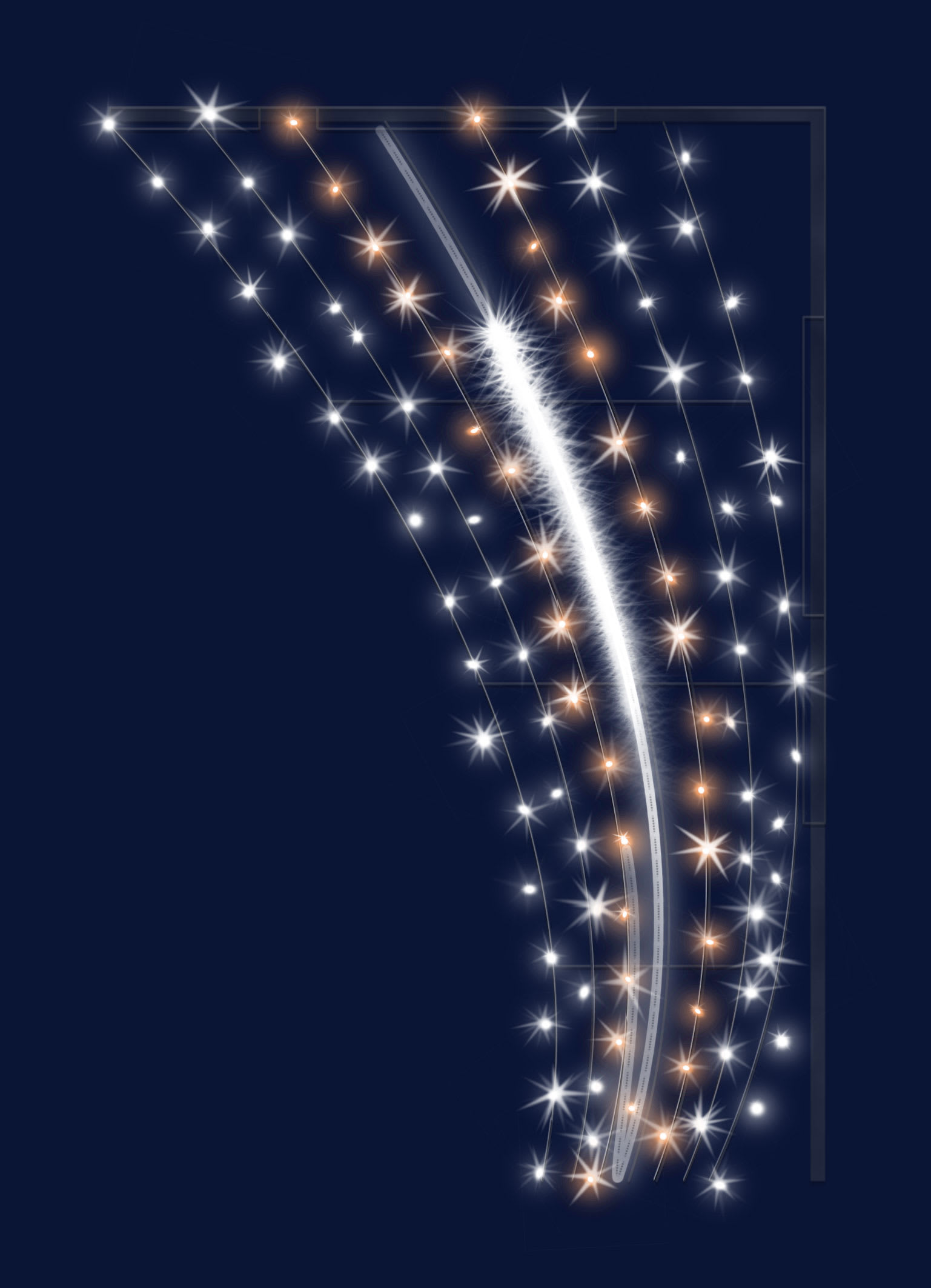 Chromex - Décor 2DTC Tess BC L:1 H:1,5m