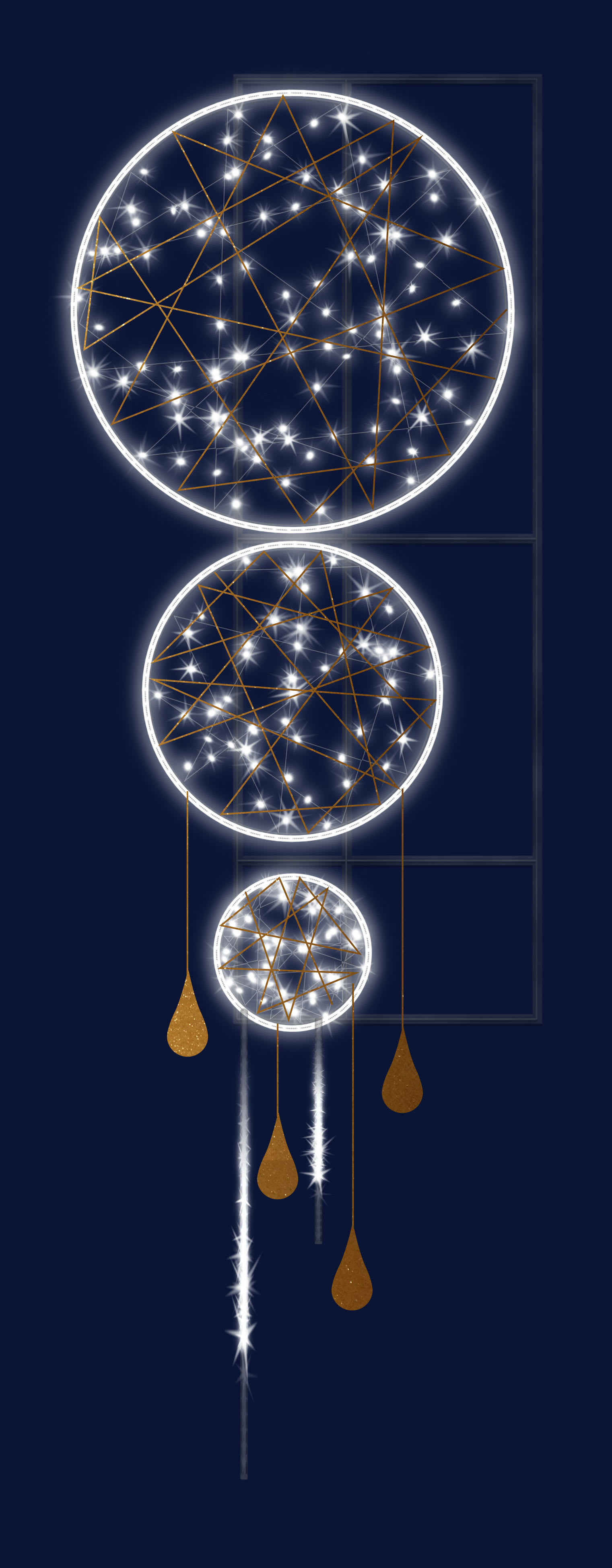 Chromex - Décor 2DC Rêve BF L:1m H:3m