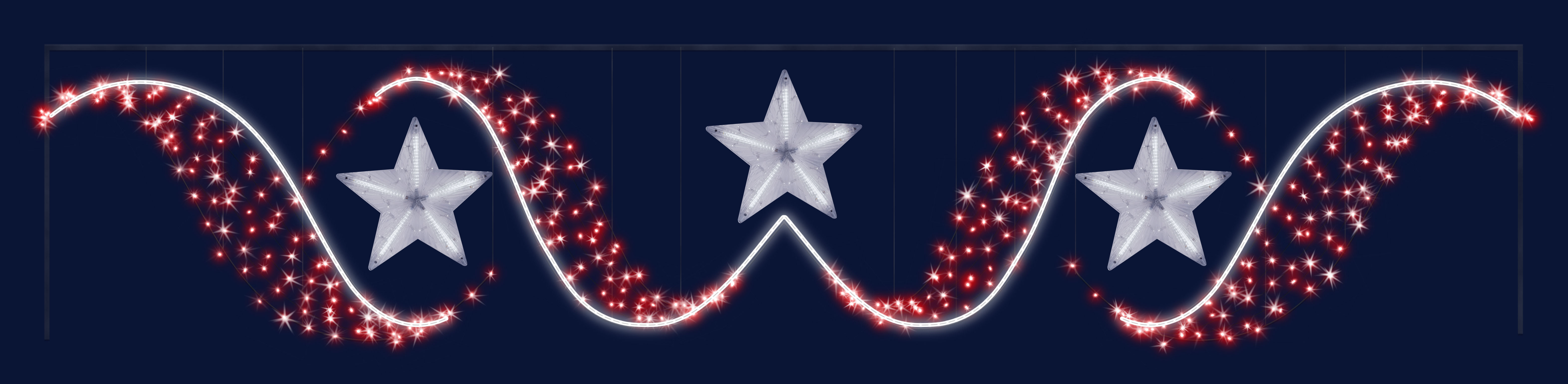 Chromex - Décor 2DT Virevolte RG L:5m H:1m