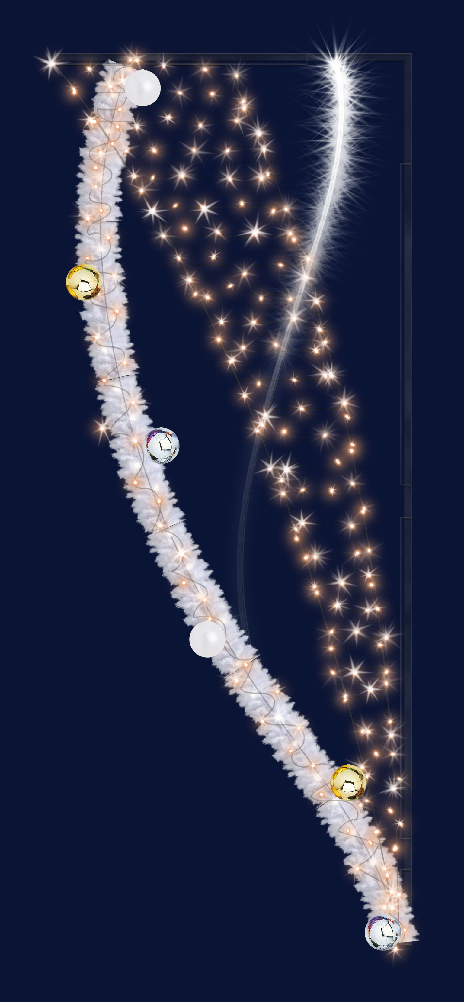 Chromex - Décor 2DTC Wanda BF L:1m H:2,5m