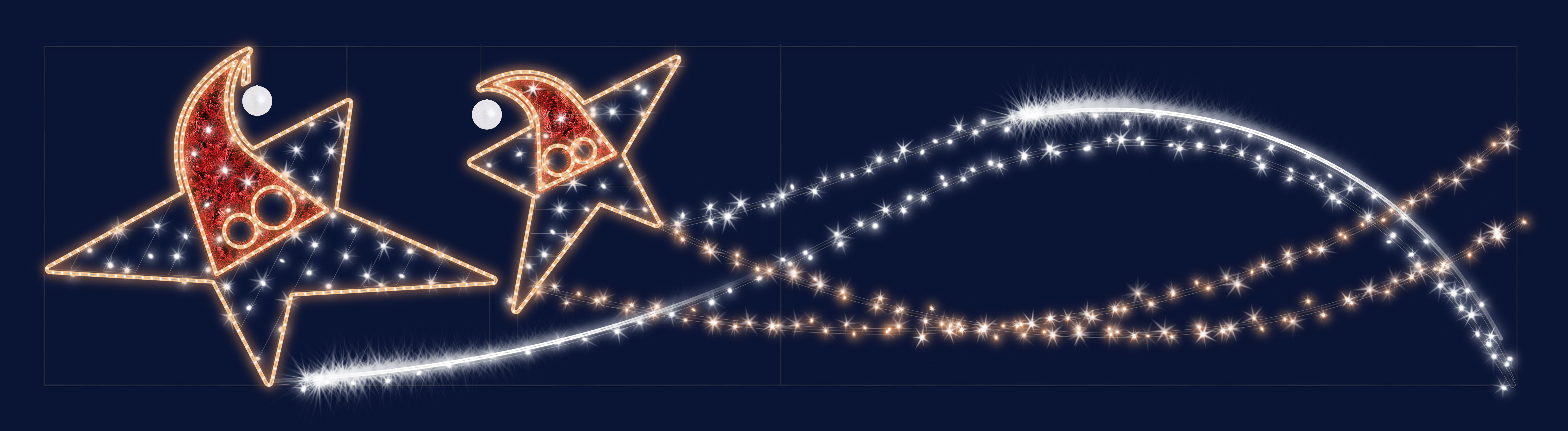 Chromex - Décor 2DT Starsky RG L:5m H:1,15m