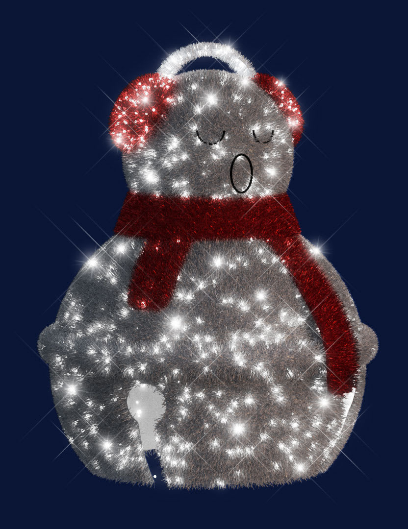 Chromex - Décor 3DAP Grelot Ré BF L:1,27m H:1,61m P:1,27m