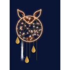 Chromex - Décor 2DS Dream renne OR H1,3 L0,6M