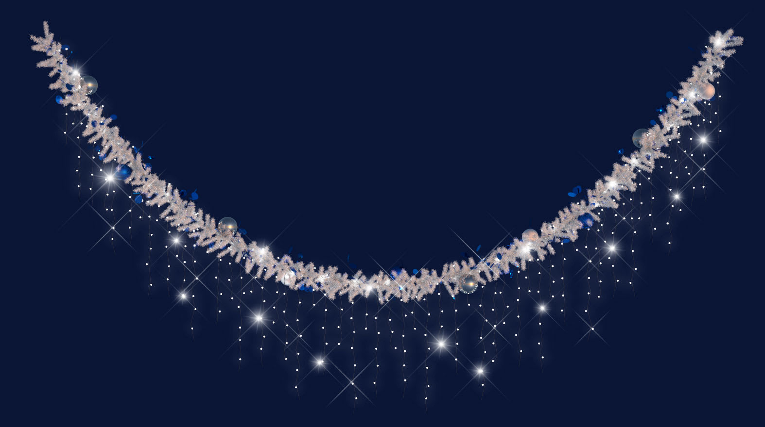 Chromex - Décor 2DT Souple Glacé BF L:5,2m H:0,8m P:0,24m