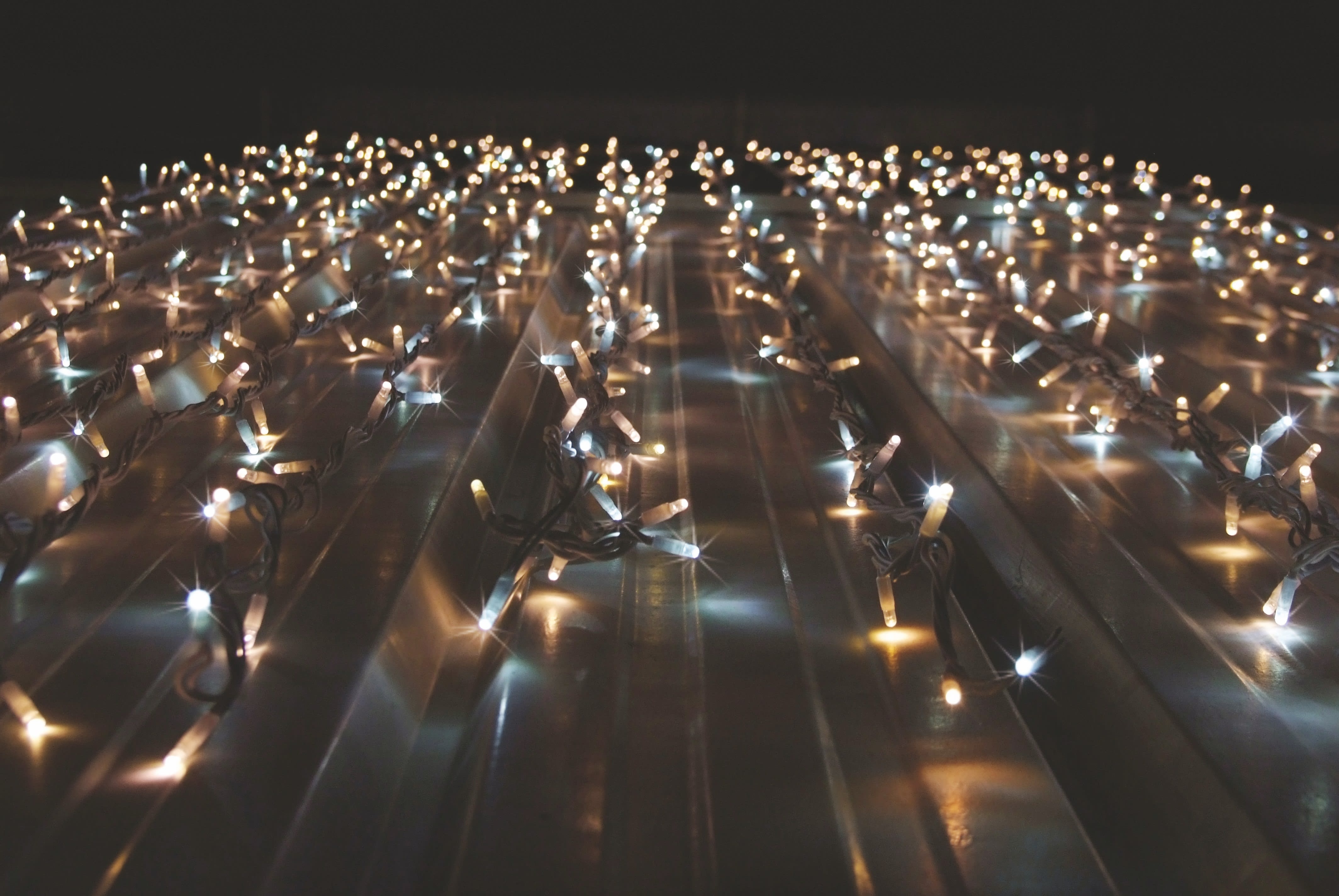 Chromex - Rideau H:2M BF&BC 240 LED 20% Scint.