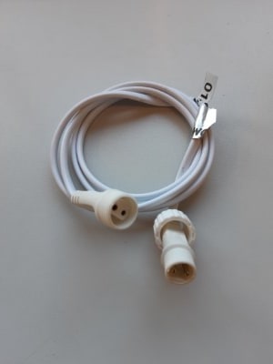 Chromex - Rac élec Rallonge P&L D L:2M 24VDC Int/Ext Cb Bl