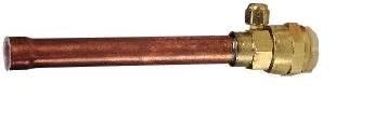 Eid - Kit operculable 81P27 1/4 cuivre 150mm avec valve