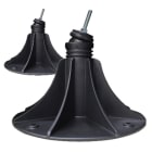 Eid - Kit 2 plots diamètre 300*200h orientables. Hauteur ajustable : 180/210mm