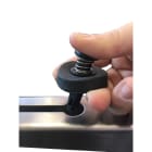 Eid - 4 plots rapides anti vibratiles pour supports muraux acier