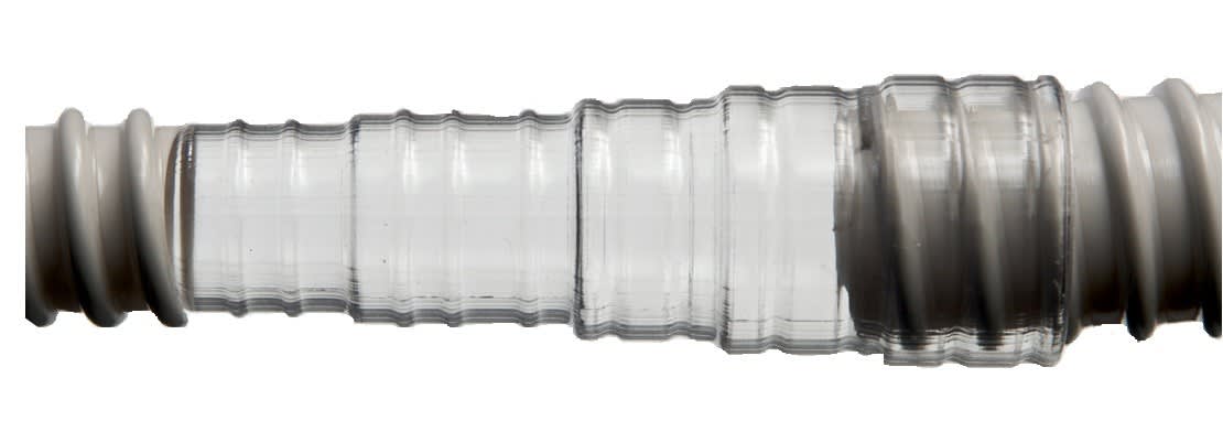 Eid - Connecteur droit 16-18-20 tube condensat annelé