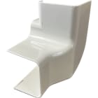 Eid - Angle vertical gauche blanc pour goulotte