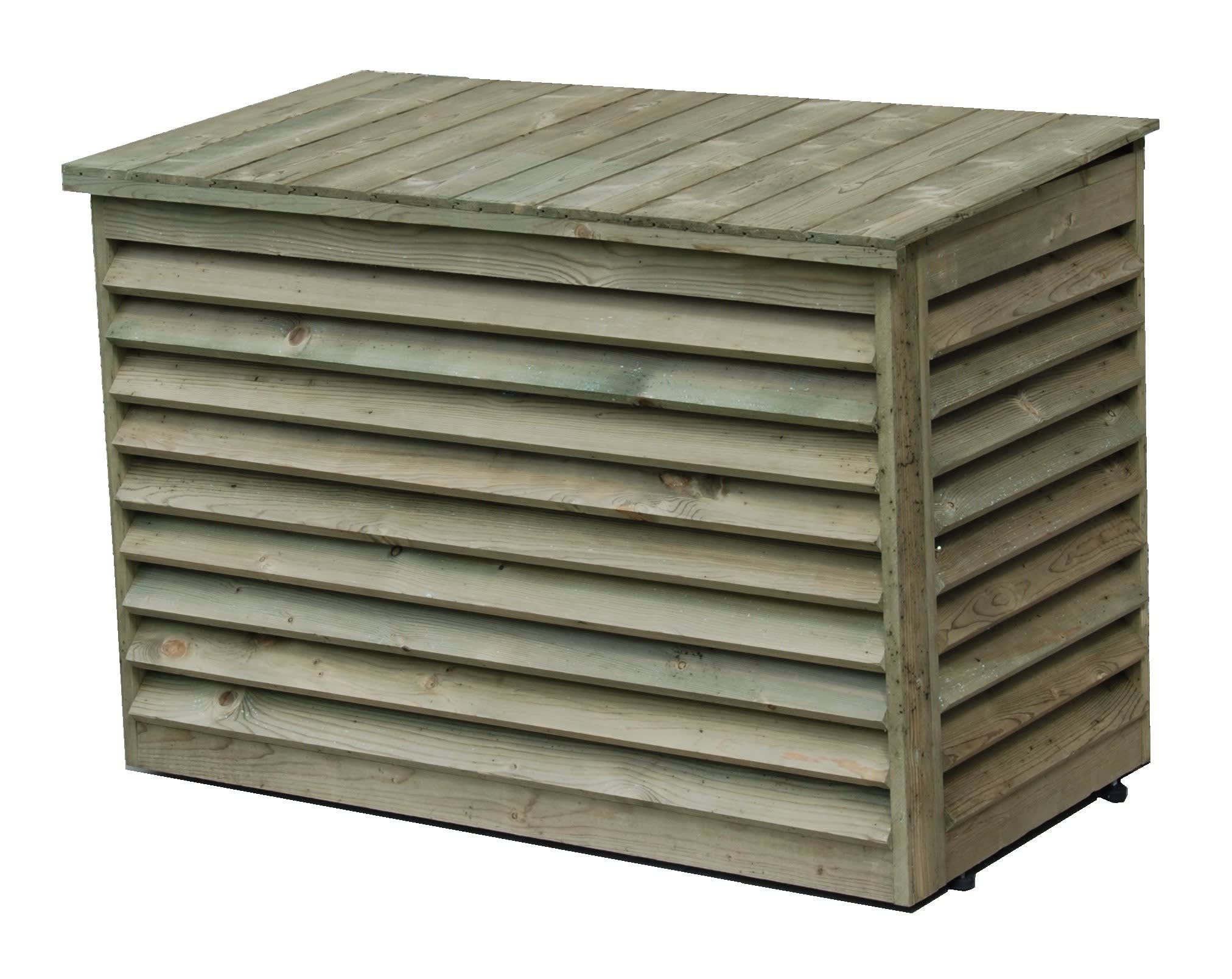 Eid - Protection en bois multi & PAC piscine 1000 x 950 x 500 mm