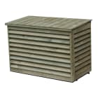 Eid - Cache esthétique en bois pour groupe extérieur max 950 x 700 x 500