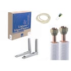 Eid - Pack clim mur flare 1/4-1/2 PE blanc 3m 5g15 AS425L