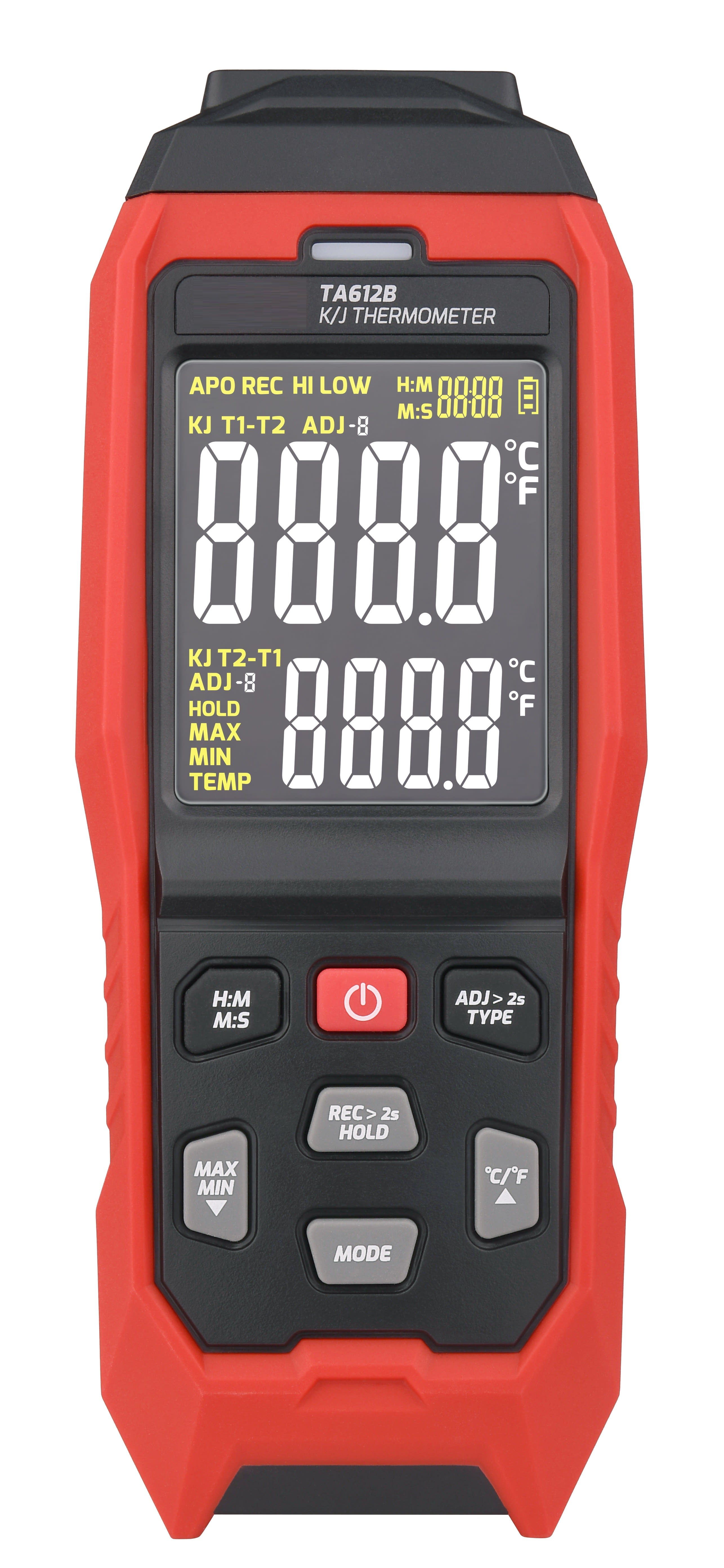 Eid - Thermomètre différentiel avec 2 sondes -50° à +300°c