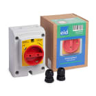Eid - coffret de protection ip66 4p 20a avec presse-étoupes
