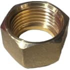 Eid - Ecrou matrice court 1/2 laiton - h14-d16,6