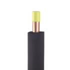 Eid - Couronne tube CU 1/4 isolé Bl-s3-d0 (M1) noir 13mm 08m