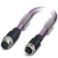 Phoenix Contact - Câble capt./act., 2 pôles, PROFIBUS, M12 mâle droit, M12 femelle droit, B, 20 m