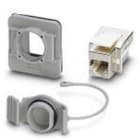 Phoenix Contact - Cadre de montage - VS-08-SET-MOD-1-R/5-BU-BU/SD-F