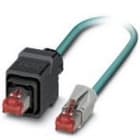 Phoenix Contact - Cordon Ethernet RJ45 V14->RJ45 Cat 5, cable PUR SF/TQ AWG26 - Bleu - 5m