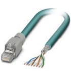 Phoenix Contact - Cordon Ethernet Indus RJ45 ->Libre Cat 5, cable PUR SF/UTP AWG26 - Bleu - 5m