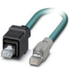 Phoenix Contact - Cordon Ethernet Indus RJ45 V14->RJ45 Cat 5, cable PUR SF/UTP AWG26 - Bleu - 2m