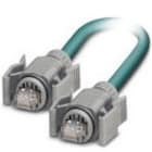 Phoenix Contact - Cordon Ethernet Indus RJ45 V6 IP67 Cat 5, cable PUR SF/UTP AWG26 - Bleu - 2m