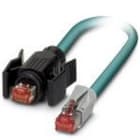 Phoenix Contact - Cordon Ethernet Indus RJ45 V6->RJ45 Cat6A, cable PUR S/FTP AWG26 - Bleu -5m