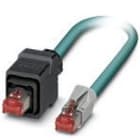 Phoenix Contact - Cordon Ethernet Indus RJ45 V14->RJ45 Cat6A, cable PUR S/FTP AWG26 - Bleu -5m