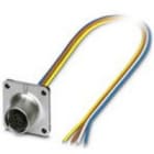 Phoenix Contact - SACC-SQ-M12FSD-4CON-25F/0,5 - Embases paroi avant - SACC-SQ-M12FSD-4CON-25F/0,5