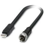 Phoenix Contact - Câble USB, 4 pôles, PVC, USB mini-B/IP20, USB type A/IP20, 1 m
