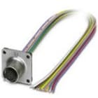 Phoenix Contact - Embases paroi avant - SACC-SQ-M12FS-17CON-20/0,5