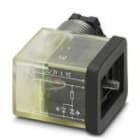 Phoenix Contact - Connecteur d'electrovanne, Type BI, 3 pôles, à visser, 110V, presse-étoupe M16